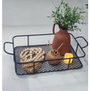 Ver imagem 1 de Bandeja Decorativa Sala de Ferro Estilo Industrial