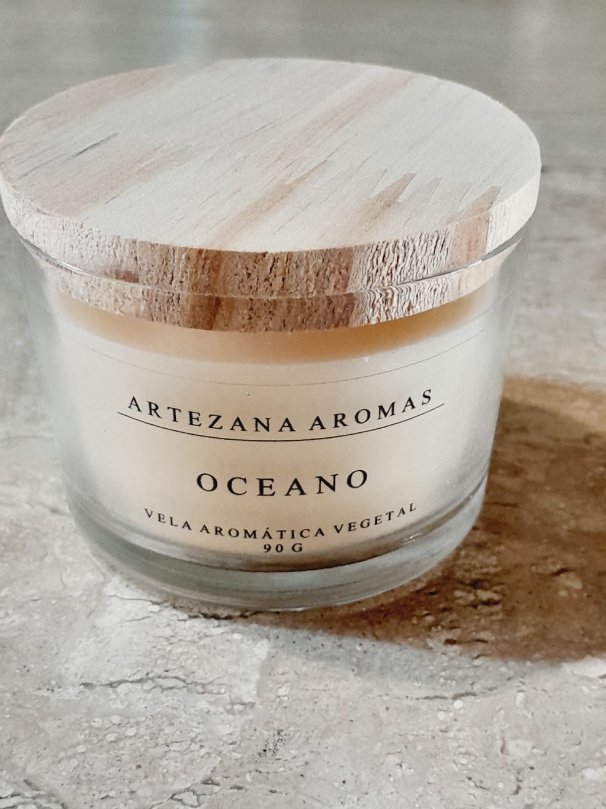 Vela Oceano - 90g Artezana Aromas Linha Clássica - 4