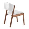 Kit 6 Cadeiras Decorativa Sala de Jantar Luxo Luna Facto Branco - Mozzelar - 6