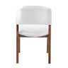 Kit 6 Cadeiras Decorativa Sala de Jantar Luxo Luna Facto Branco - Mozzelar - 7