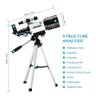 Telescópio Astronômico Monocular 15-150x Finderscópio 30070 - 3