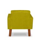 Ver imagem 3 de Mini Poltrona Cadeira Infantil Nina de Criança Suede Amarelo