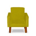 Ver imagem 1 de Mini Poltrona Cadeira Infantil Nina de Criança Suede Amarelo