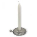 Ver imagem 2 de Suporte para 1 Vela Palito em Alumínio 10 Cm - Escolha a Cor:alumínio Prateado