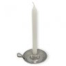 Suporte para 1 Vela Palito em Alumínio 10 Cm - Escolha a Cor:alumínio Prateado - 2