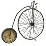 Relogio de Mesa Vintage Bicicleta Passaro Decoraçao Retro Quarto Sala Bancada Jardim Enfeite - 8