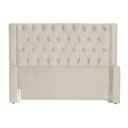 Ver imagem 2 de Cabeceira Para Cama Box Emma Luxo Veludo Cores - DS Estofados - Casal - Bege
