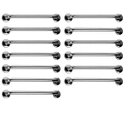 Ver imagem 1 de Barra de Apoio 60cm Aço Inox Kit 13 Unidades Banheiro Box Idoso Gestante Criança Suporte Corrimao Es