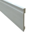 Ver imagem 1 de Rodape Poliestireno Frisado 15cm Branco - 2,4 Metros