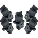 Ver imagem 1 de Kit 5 Chave Seletora Lk2-ed21 Plast 2 Posições Fixa Lukma