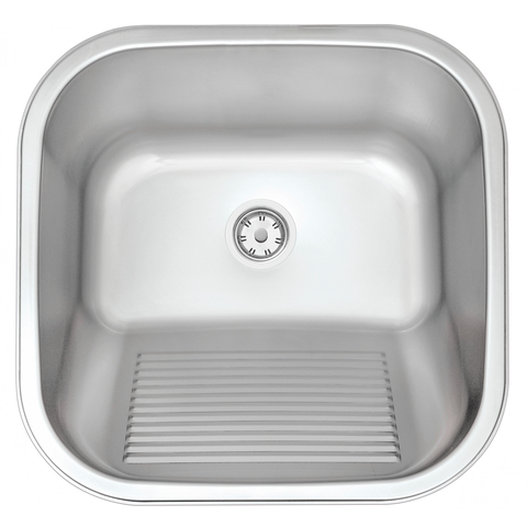 Tanque Tramontina Hera 23 L em Aço Inox Acetinado 40 X 40 Cm Outlet