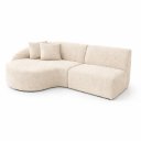 Ver imagem 3 de Sofá 3 Lugares Bariloche Modular Moderno Bouclé