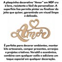 Ver imagem 3 de Plaquinha de MDF Amor 10 Uni