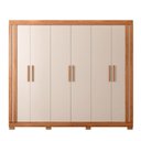 Ver imagem 3 de Guarda Roupa Caemmun Eden 2.3 com 6 Portas 2 Gavetas e Pés Inclusos