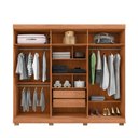 Ver imagem 4 de Guarda Roupa Caemmun Eden 2.3 com 6 Portas 2 Gavetas e Pés Inclusos