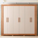 Ver imagem 2 de Guarda Roupa Caemmun Eden 2.3 com 6 Portas 2 Gavetas e Pés Inclusos
