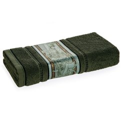 Toalha de Banho Camuflado Verde Musgo Karsten - 1