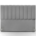 Ver imagem 6 de Kit Cabeceira Cama Box Casal King 195cm com Calçadeira Baú Dália W01 Facto Cinza - Lyam