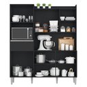 Ver imagem 3 de Kit Armário Cozinha Compacta Isabel 5 Portas Ajl