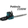 Moto Serra Elétrica Portátil 2100w Eletroserra Sabre 16 Pol 6000 Rpm 110v Importway Iwmse-21001 127v - 3