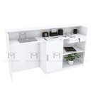 Ver imagem 5 de BALCÃO CAIXA COM PORTA M230.2021.B (LOJA, CAIXA, ATENDENDE) MUNDI MOVEIS