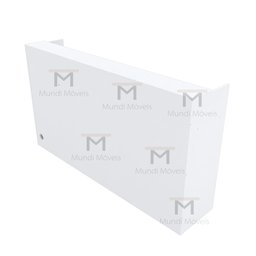 BALCÃO CAIXA COM PORTA M230.2021.B (LOJA, CAIXA, ATENDENDE) MUNDI MOVEIS - 4