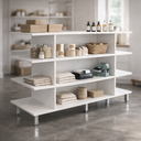 Ver imagem 2 de Gôndola Mdf para Loja Expositor Central Ilha de Venda 1,8m