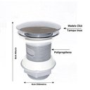 Ver imagem 7 de Cuba de Vidro Oval Chanfrada 51cm Amarela + Valvula + Torneira Preta