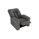 Ver imagem 3 de Poltrona Polly para Salão de Beleza - Reclinável - Sv Decor:cinza