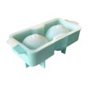 Ver imagem 1 de Forma Silicone 2 Gelo Bola Grande Bar Esferas Whisky Bebida 15x7,5cm Frg4215 Frigopro