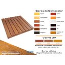 Ver imagem 2 de Deck de Madeira Modular 40x40 Cm Neonx com Pintura Neonx:verniz Natural Uv