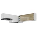 Ver imagem 1 de Kit Armário Cozinha Aéreo Canto 90cm com Aéreo 70cm e Aéreo 120cm Veneza Multimóveis Mp2287