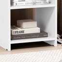 Ver imagem 3 de Mesa de Cabeceira Suspensa Moderna