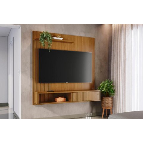 Home Theater Aurora para Tv de até 65 Polegadas - Cumaru - Madetec