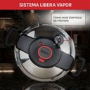 Ver imagem 3 de Panela de Pressão Unique 6L 2EM1 em Inox Tefal