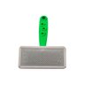 Escova Tira Pelos Rasqueadeira de Gato Cachorro Verde 14,5x8,5cm - Casambiente PETS021-VD - 4