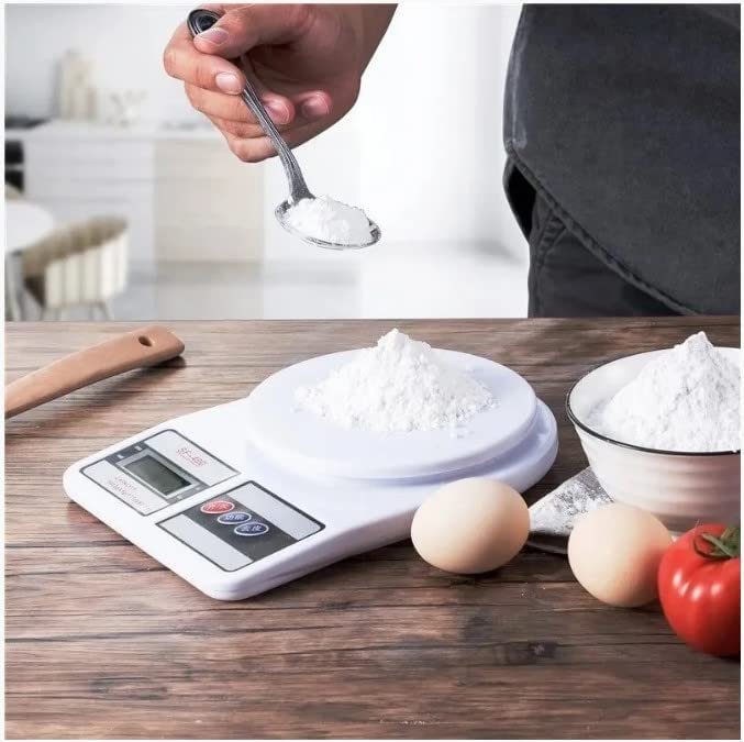 Balança Digital Cozinha Eletrônica de Precisão 1g Ate 10kg - 5