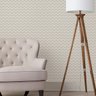 Papel de Parede Adesivo Quarto Chevron em Tons de Bege 5m - 2