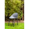 Cadeira de Jantar Petala Cor Cinza Concreto - 2