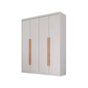 Ver imagem 3 de Guarda Roupa Infantil Sonho 100 Mdf 4 Portas e 2 Gavetas Moderna Mobília