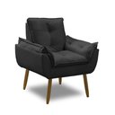 Ver imagem 4 de Kit 2 Poltronas Decorativas Opala Recepção Luxo Confortável