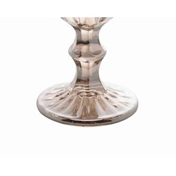 Conjunto 6 Taças Vidro P/ Água 325 Ml Cinza Metalizado Lyor 7626 - 5