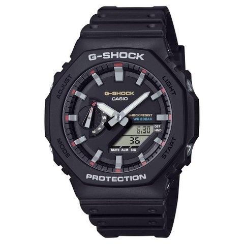 Relógio Casio Masculino Ref: Ga-2100rl-1adr G-shock Anadigi