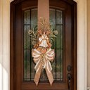Ver imagem 4 de Escapulário Natalino Decoração Anjinho Enfeite Porta 250cm