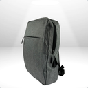 Ver imagem 5 de Mochila Executiva Básica Slim Notebook Moderna com Usb Cinza