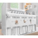 Ver imagem 3 de Kit de Berço Enxoval de Bebê Ursinho Nuvens Cinza