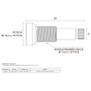 Ver imagem 2 de Conversor para Registro de Gaveta Deca de 1 1/4" e 1 1/2" Compatível com 1510hd - 130129
