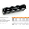 Nível Linear de Precisão - Dimensão 150mm - Sensibilidade 0,02mm/m - Exatidão ± 0,01mm/m - Ref - 5