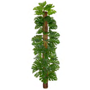 Ver imagem 1 de Planta Árvore Artificial Costela de Adão Real Toque X54 Verde 1,20m