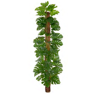 Planta Árvore Artificial Costela de Adão Real Toque X54 Verde 1,20m